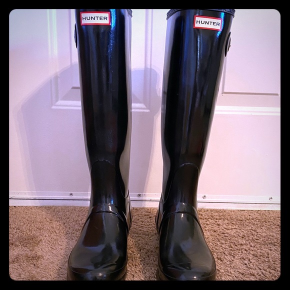 Hunter Shoes - Hunter Original Tall Rain Boots Gloss